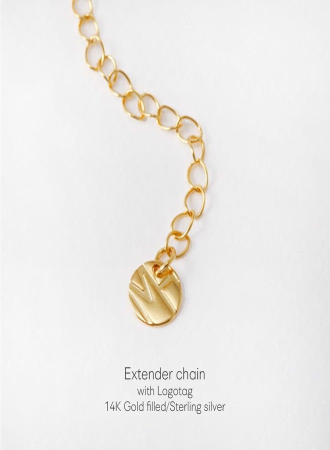 MustHave Together Cactus 18K Gold Plated Necklace With Message Card, Yellow and White Color, Anchor Chain, Best Gift Necklace, Size 16 inch + 2 inch Extender, Together Cactus Pendant, Gift Card (Yellow Gold) - Image 4